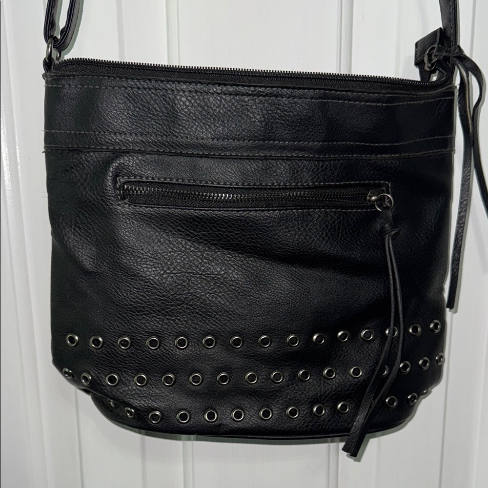 Joe Boxer Black Crossbody Bag